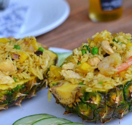 Pineapple Fried Rice recipe by rasoi menu