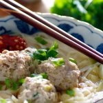 Thai Meatballs with Noodles