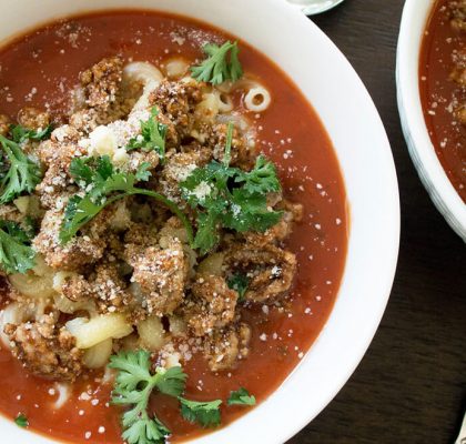 Rajma and Macaroni Soup Recipe by rasoi menu