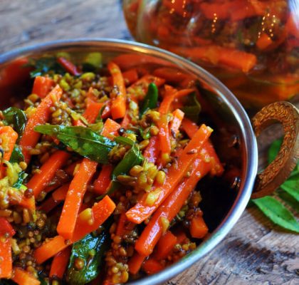 Carrot Pickle Recipe by rasoi menu