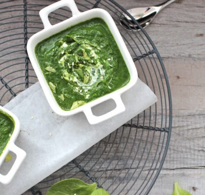 Creamy Spinach Soup Recipe by rasoi menu