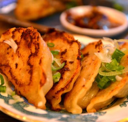 Crispy Chinese Dumplings (Chinese Jiaozi) by rasoi menu