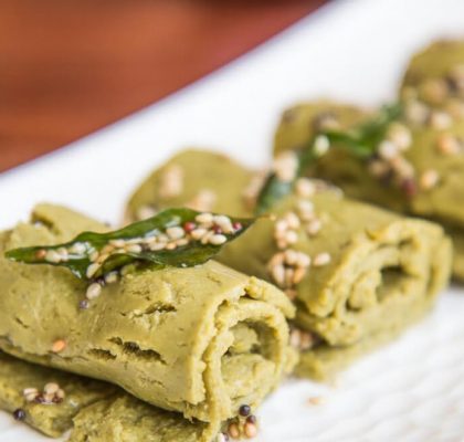 farali khandvi recipe by rasoi menu