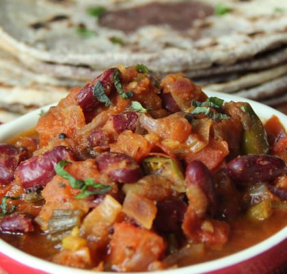 rajma paratha recipe by rasoi menu