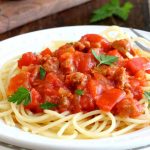 Spaghetti with Fresh Tomatoes