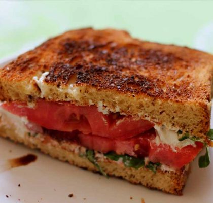 tomato and basil sandwich recipe by rasoi menu