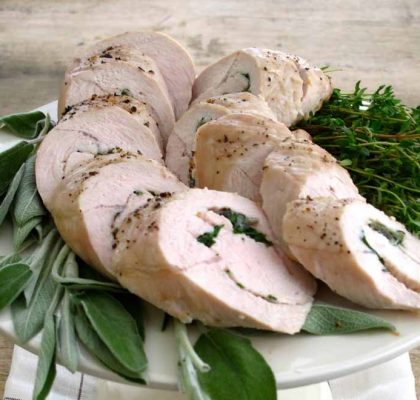 herb-roasted turkey breast recipe by rasoi menu