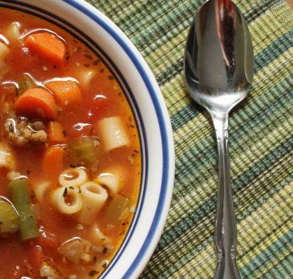 italian vegetable soup by rasoi menu