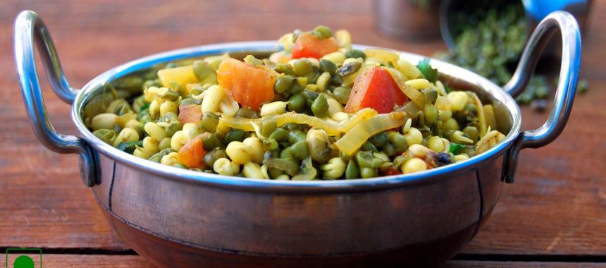 Moong Anaarkali Salad Recipe